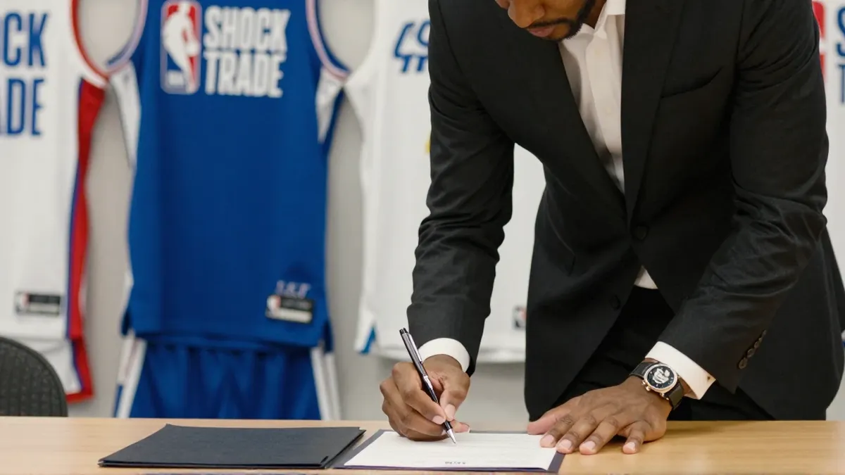 San Antonio Spurs forward leaves NBA to join Barcelona in a shocking trade, leaving fans wondering what's next for the team