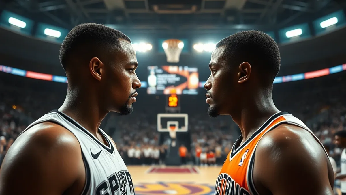 The San Antonio Spurs face the Oklahoma City Thunder in a decisive Game Seven, marking a pivotal moment in this fierce...